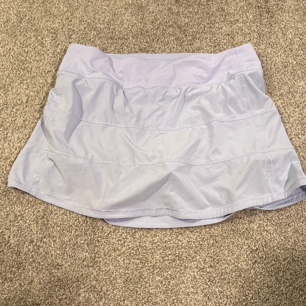 Pace Rival Mid Rise lululemon athletica Light Purple Mini Skirt
